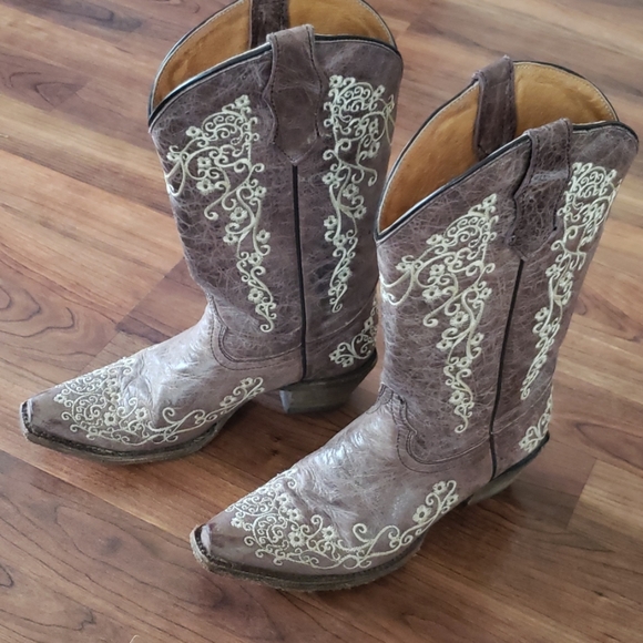 Corral Teen size Western boots - Picture 3 of 6